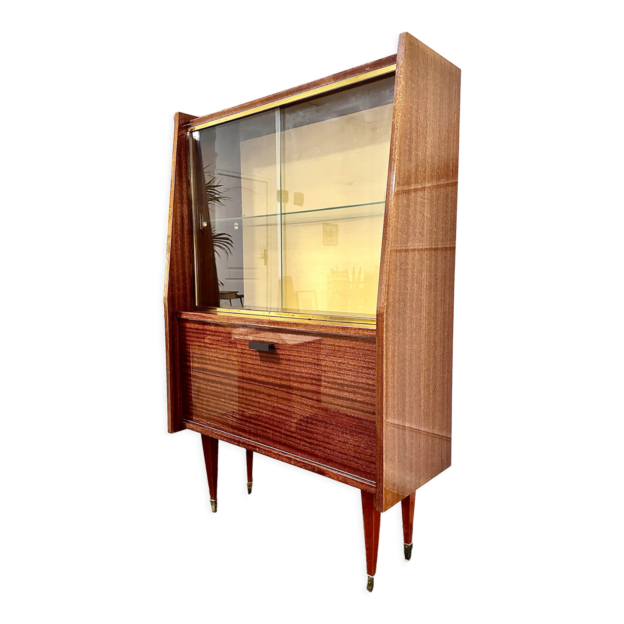 Vintage showcase, storage unit