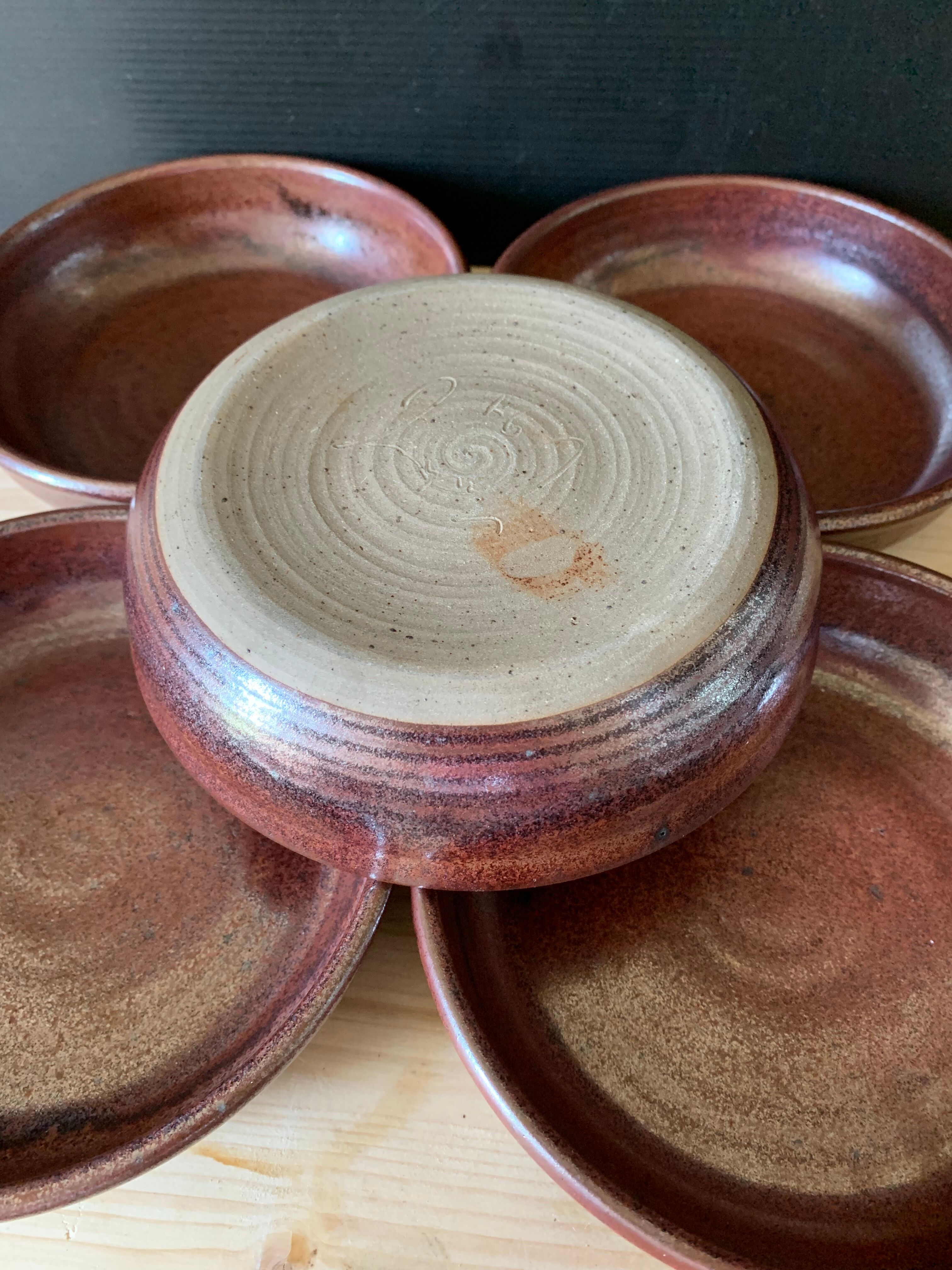 Stoneware plates