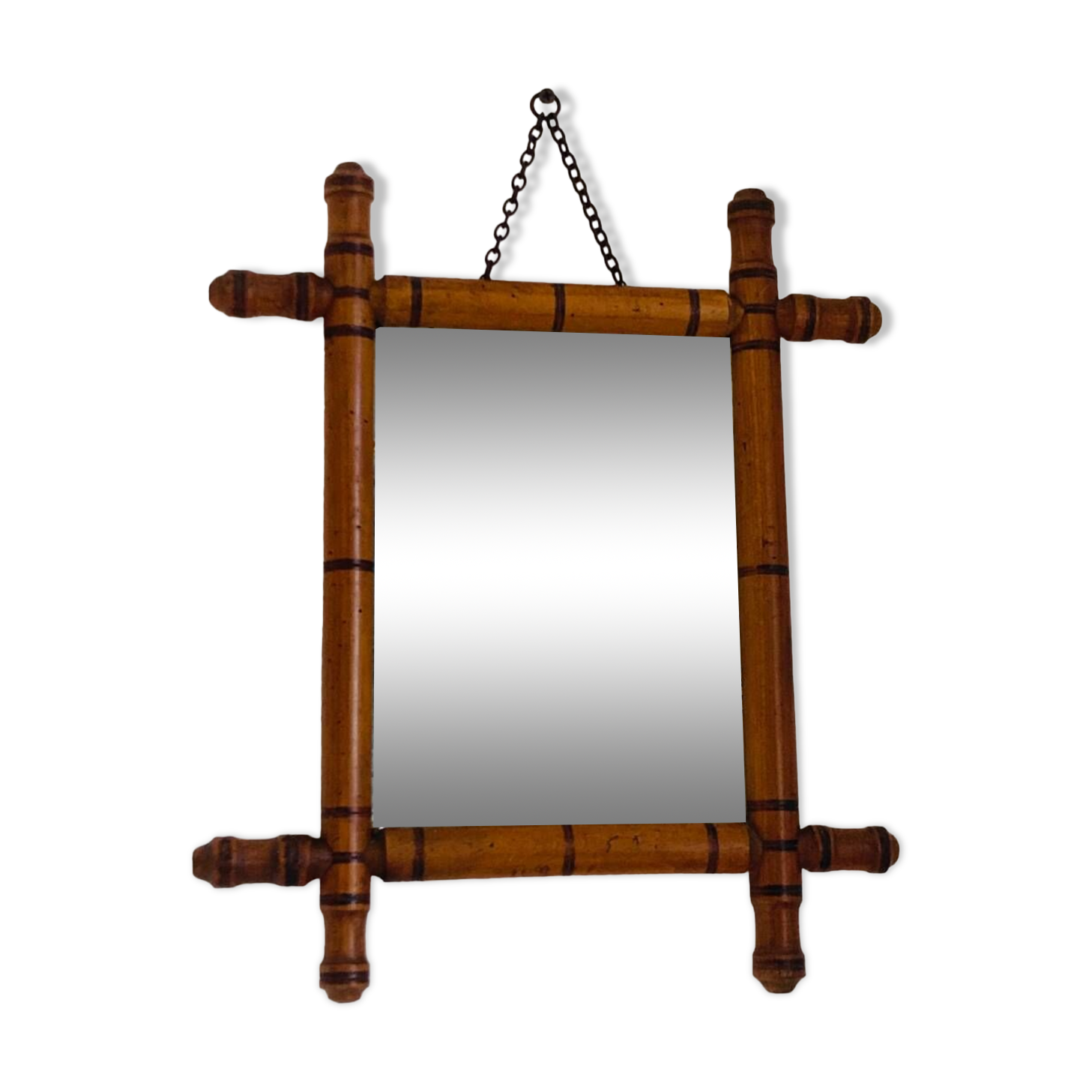 Bamboo Mirror 19th Century