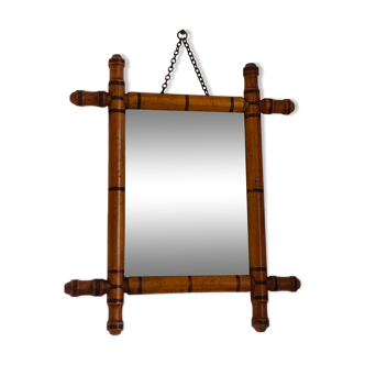 Bamboo Mirror 19th Century