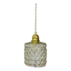 Suspension globe vintage en verre (GEO1)