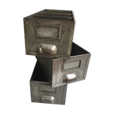 Lot of 3 industrial lockers