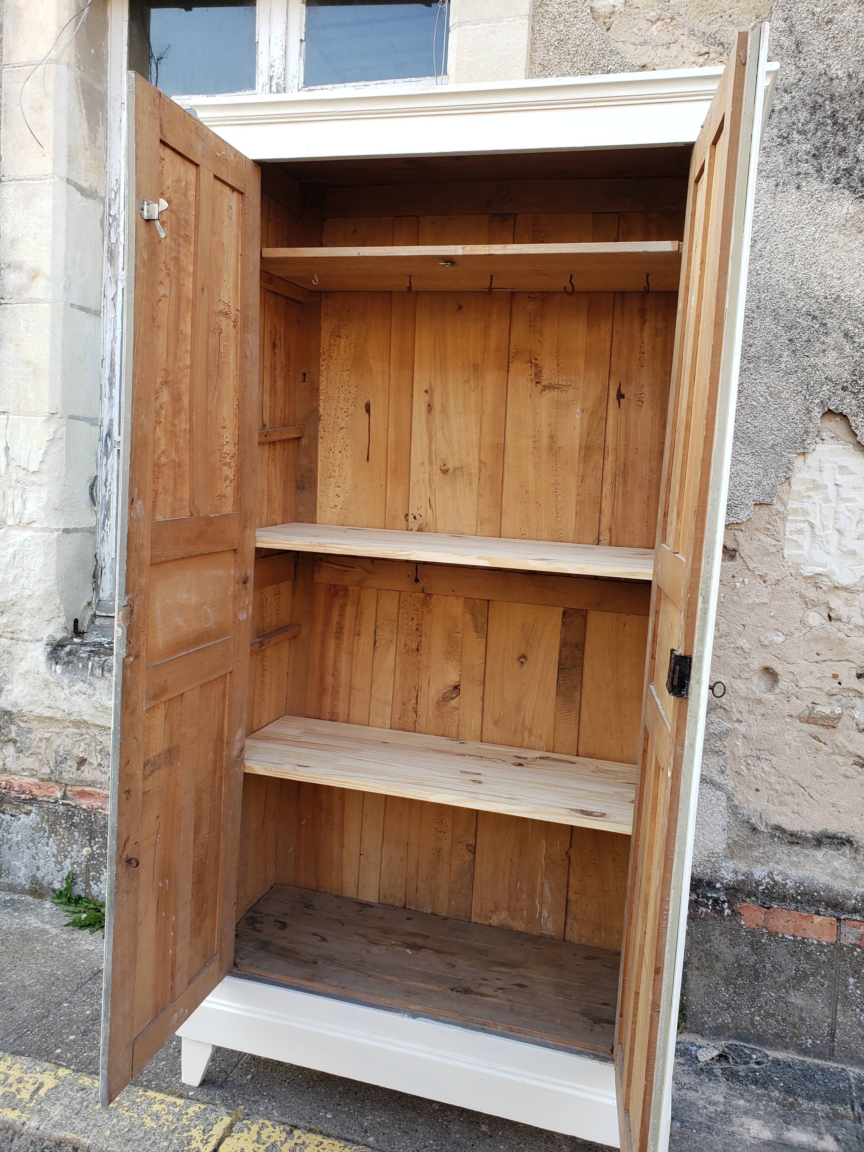 Authentic Parisian off-white wardrobe