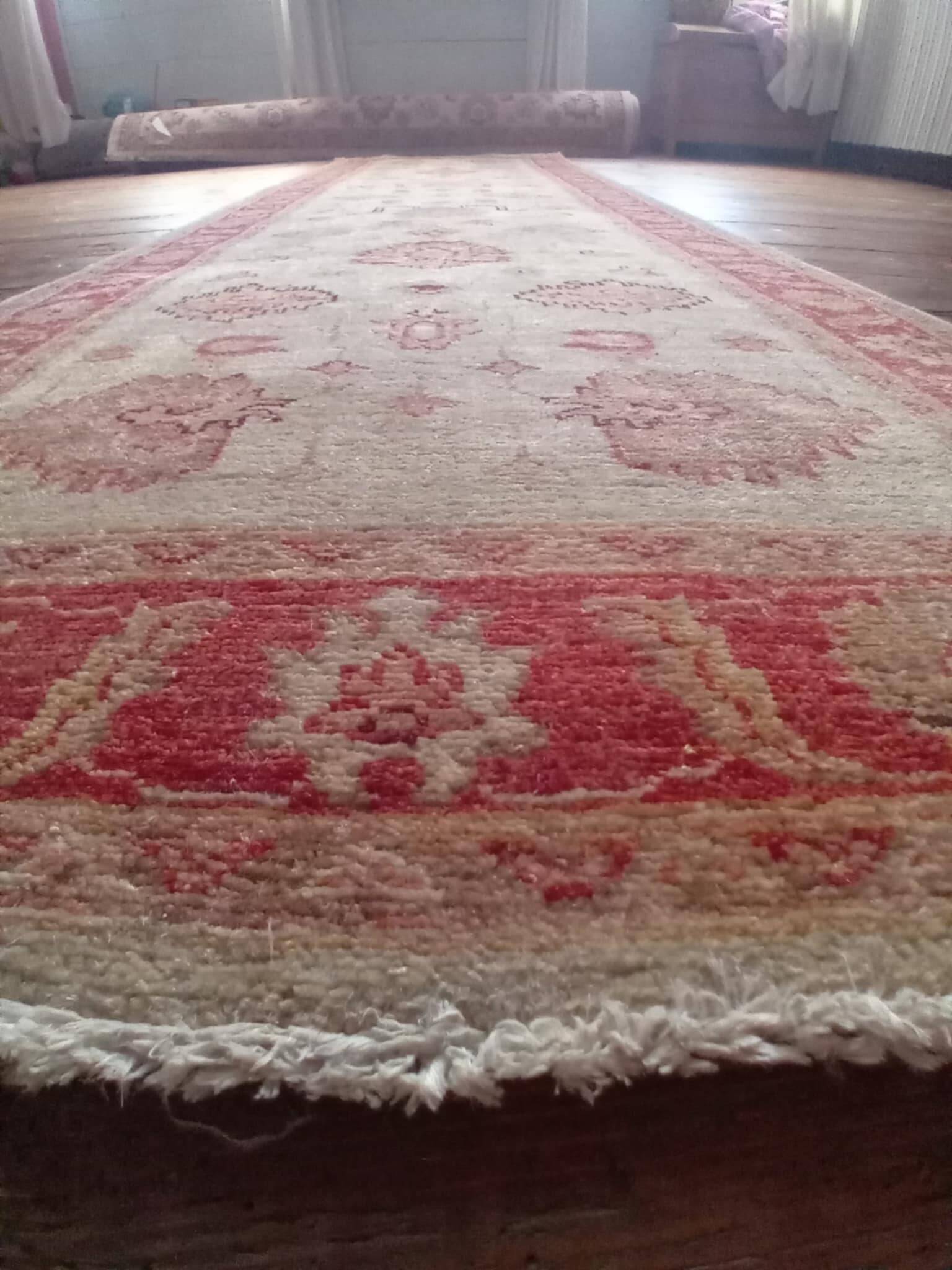 Pakistani Farahan Handmade Runner Rug 270x80cm