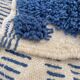 Handmade natural Berber rug 3x2 m