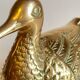 Canard en laiton vintage