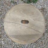 Duo of wooden stools