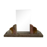 Porte-photo en marbre Art Deco ancien