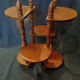 Storey art art nouveau in shabby chic wood 6-storey