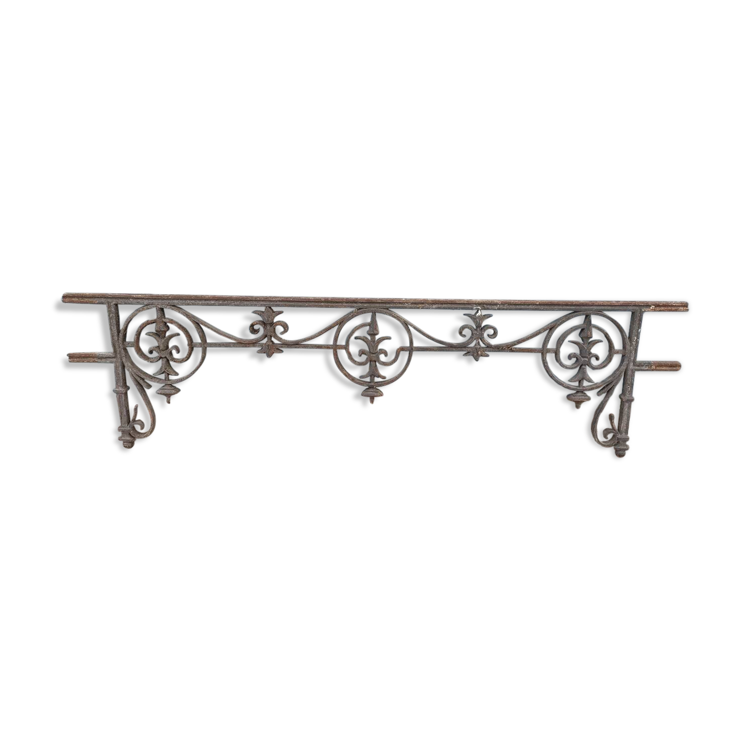 Wrought iron balustrade
