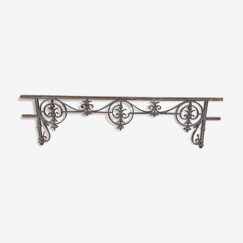 Wrought iron balustrade