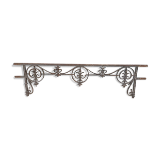 Wrought iron balustrade