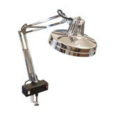 Lampe industrielle d'architecte articulée 1950