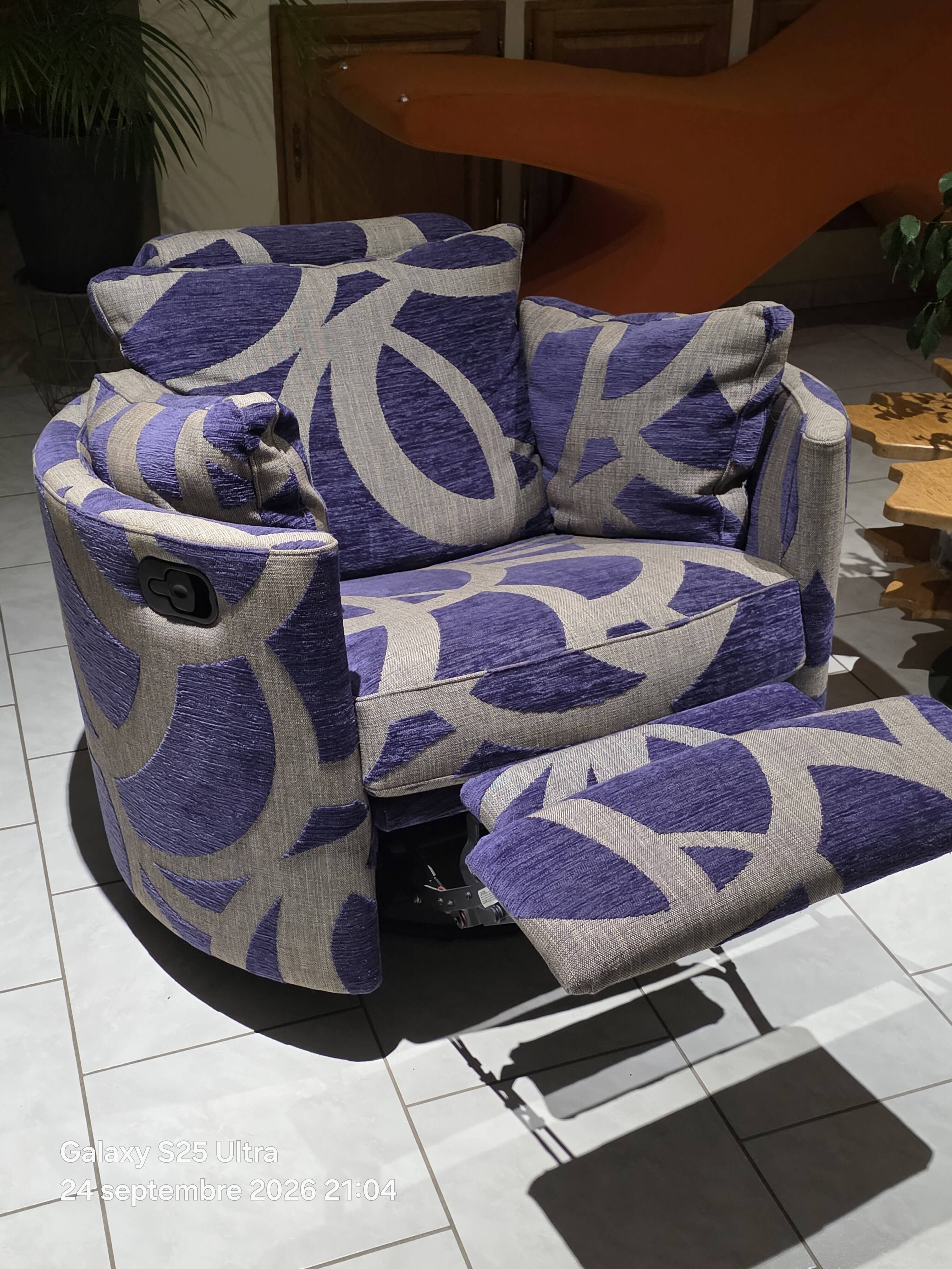 Designer armchair