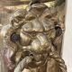 Antique brass umbrella stand