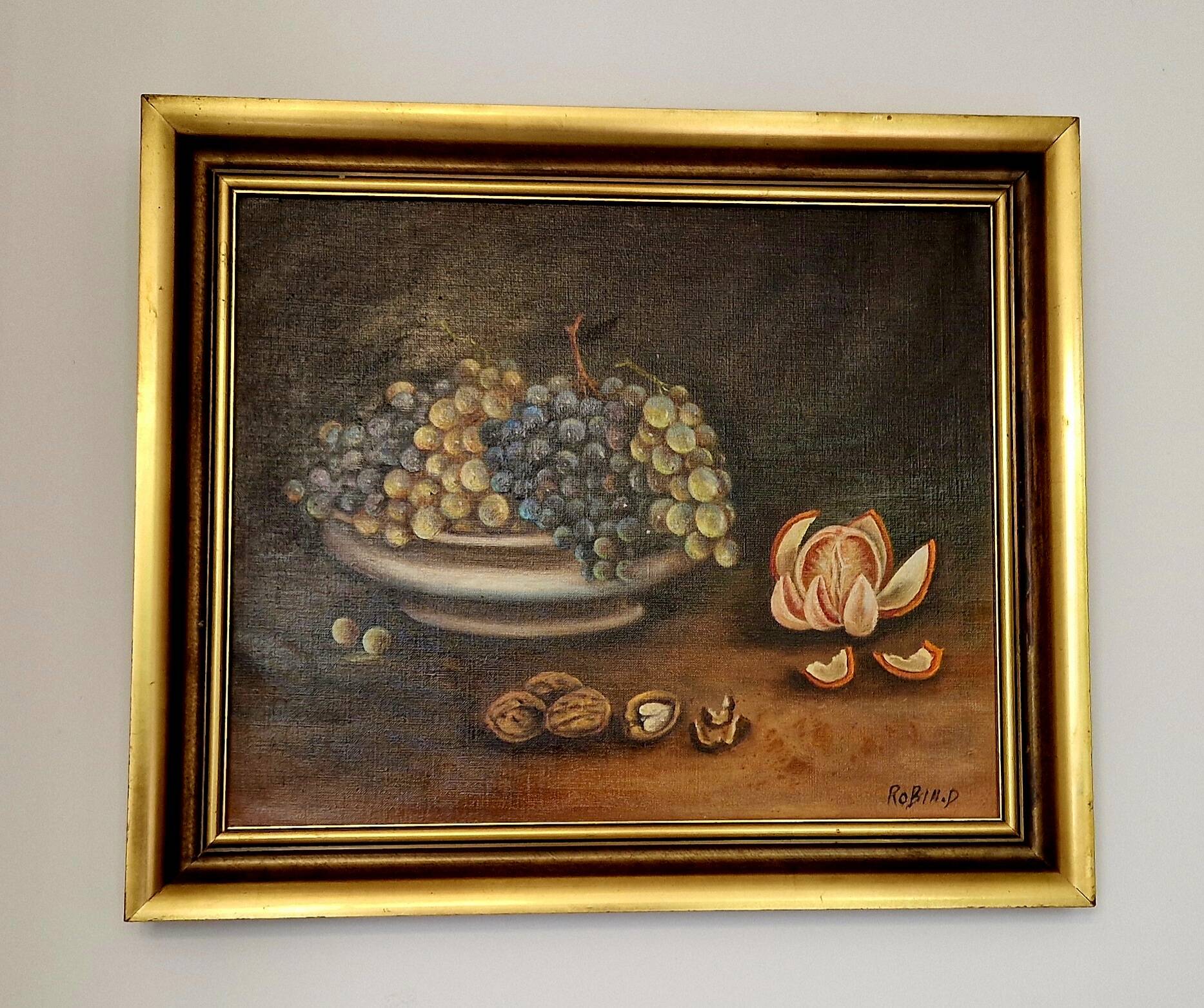 Still life, oil on canvas