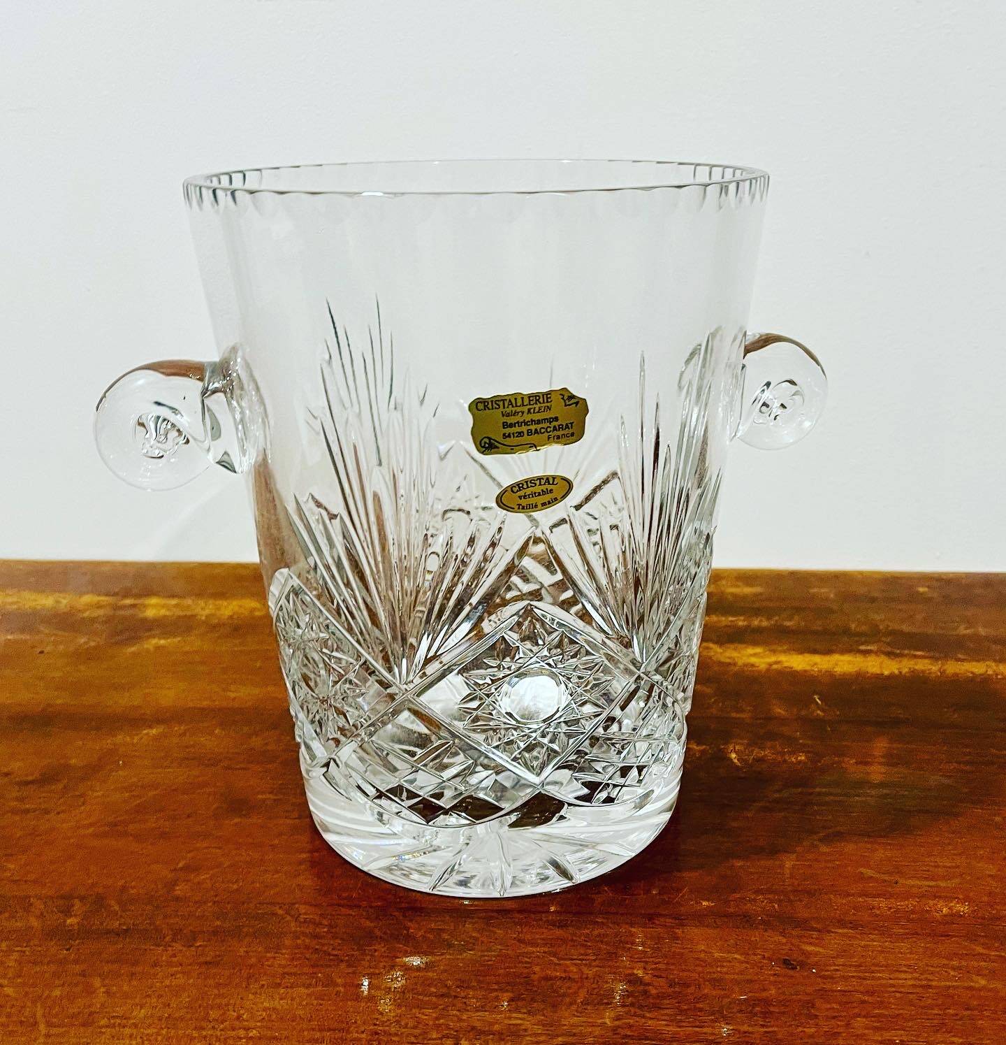 Baccarat champagne bucket