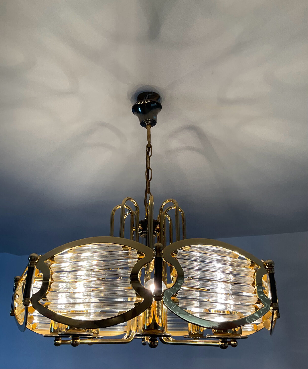 Vintage Bakalowits & Söhne chandelier from the 70s