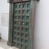 Old Indian Door in Old Teak