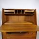 Teak Secretary Desk 1960s Vintage Office Desk Scandinavian Danish Design