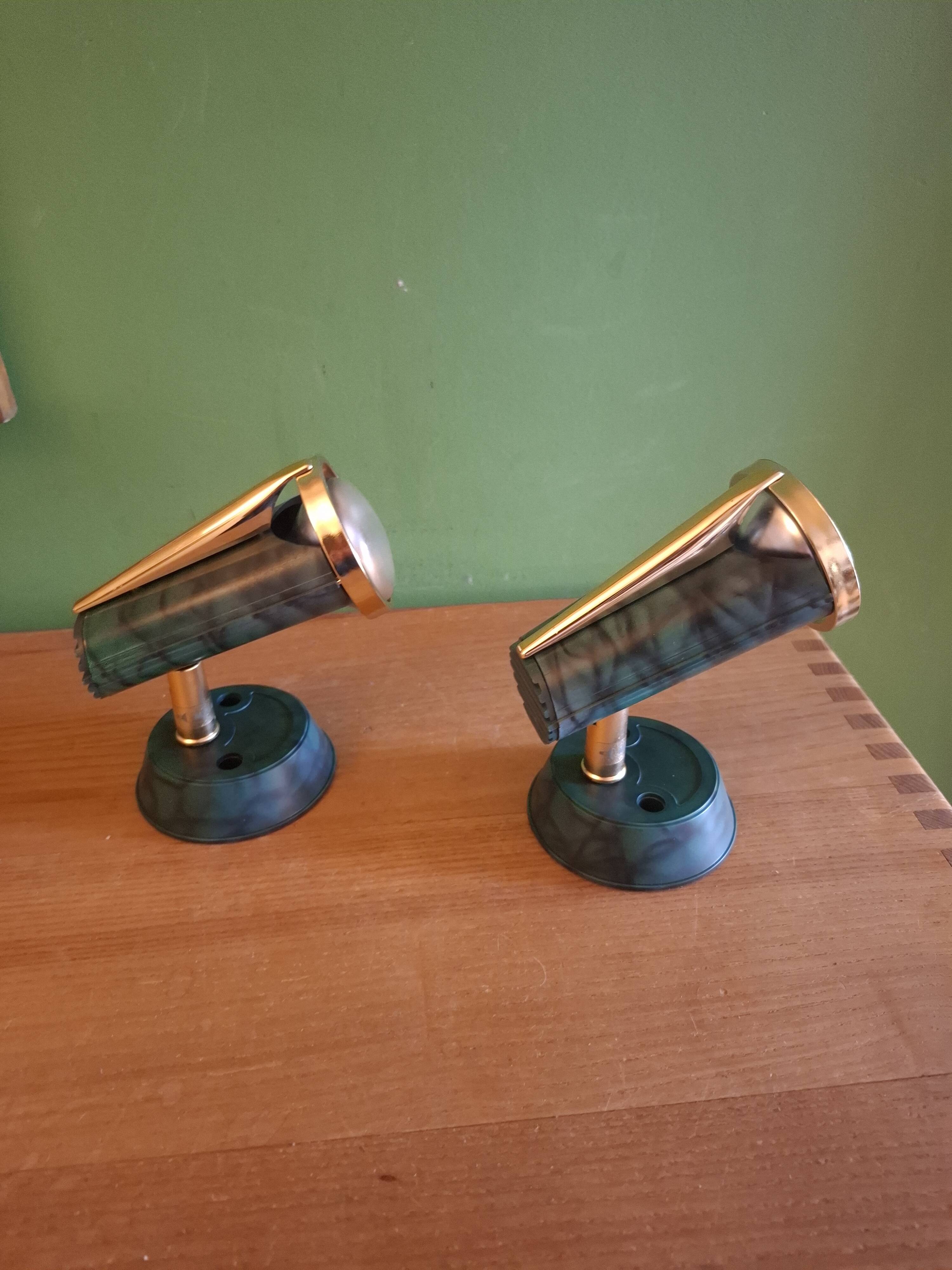 Set of two 90s spotlights