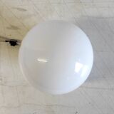 Opaline globe ceiling light diameter 15 cm - mid 20th century