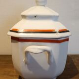 Porcelain sugar bowl