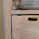 Storage cabinet in solid wood