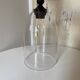 Pendant Light in Vintage Clear Glass in Bell Shape