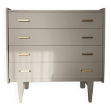 70s chest of drawers with 4 drawers