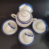 Service à café Porcelaine de Limoges 4 tasses