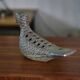 Ceramic dove flower frog, Le Potier Menton, 1960s