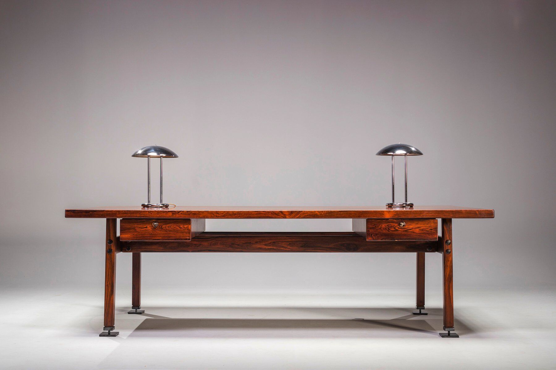 Itamaraty desk by Sergio Rodrigues for Oca, 1960s