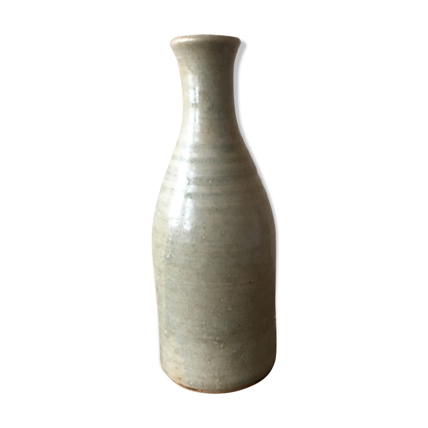 Small old stoneware bottle