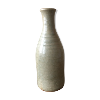 Small old stoneware bottle