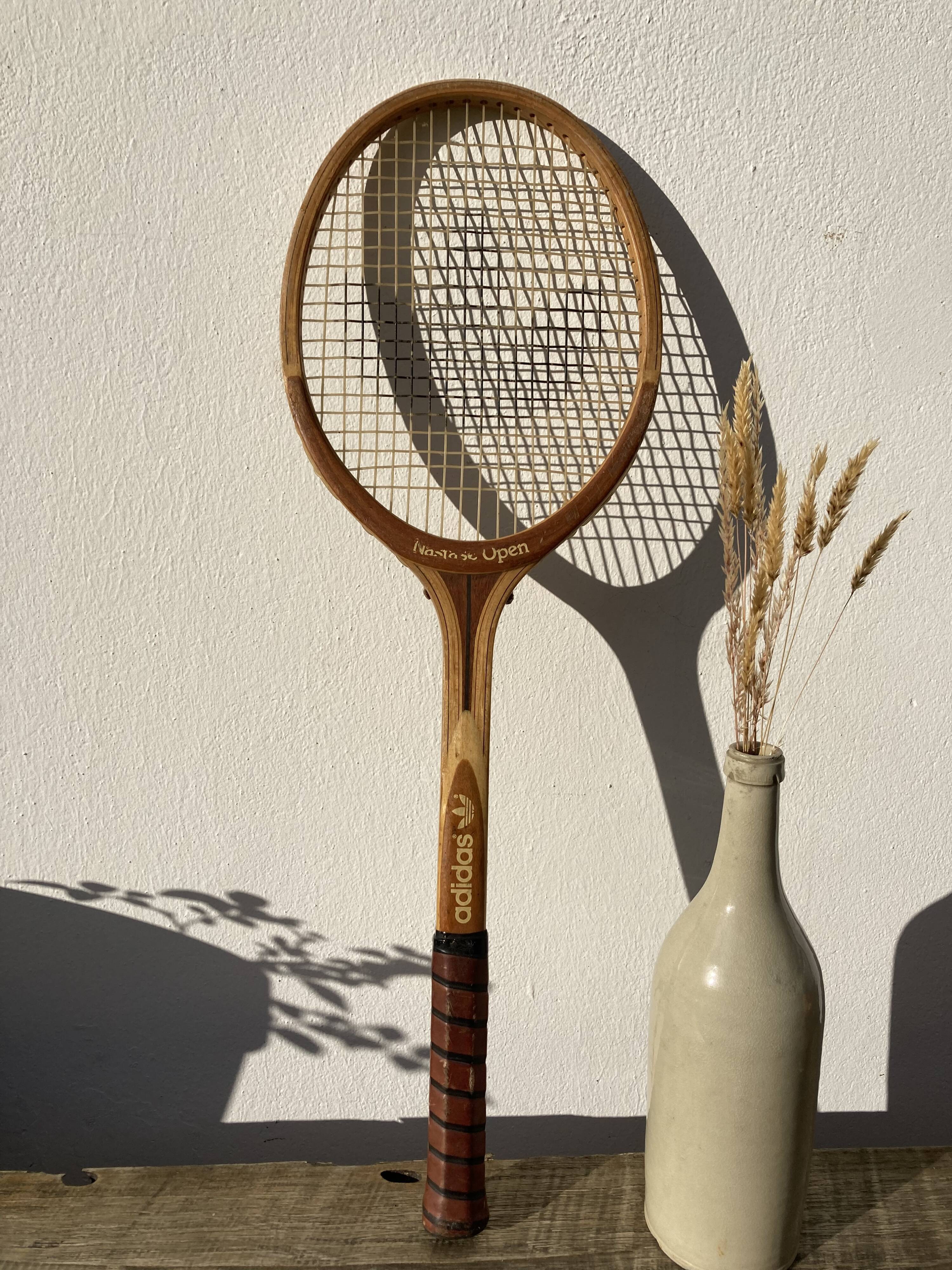 Vintage Adidas tennis racket