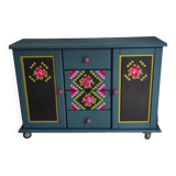 Hand-painted sideboard
