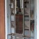 Art deco coat rack, wrought iron coat rack, cloakroom