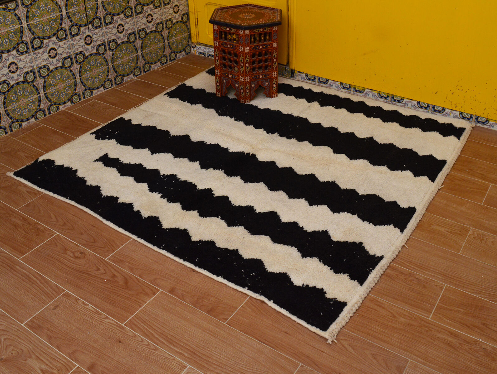 Moroccan berber carpet 230x213cm