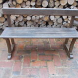 Wooden bench