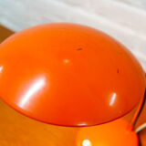 Vintage bedside lamp orange