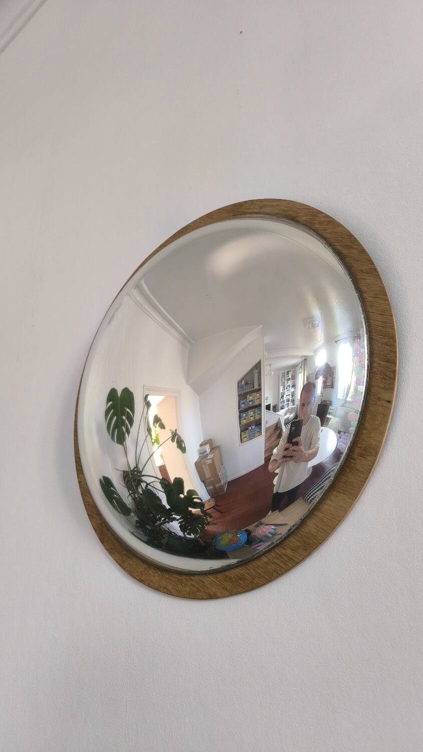 Convex mirror from the 70s