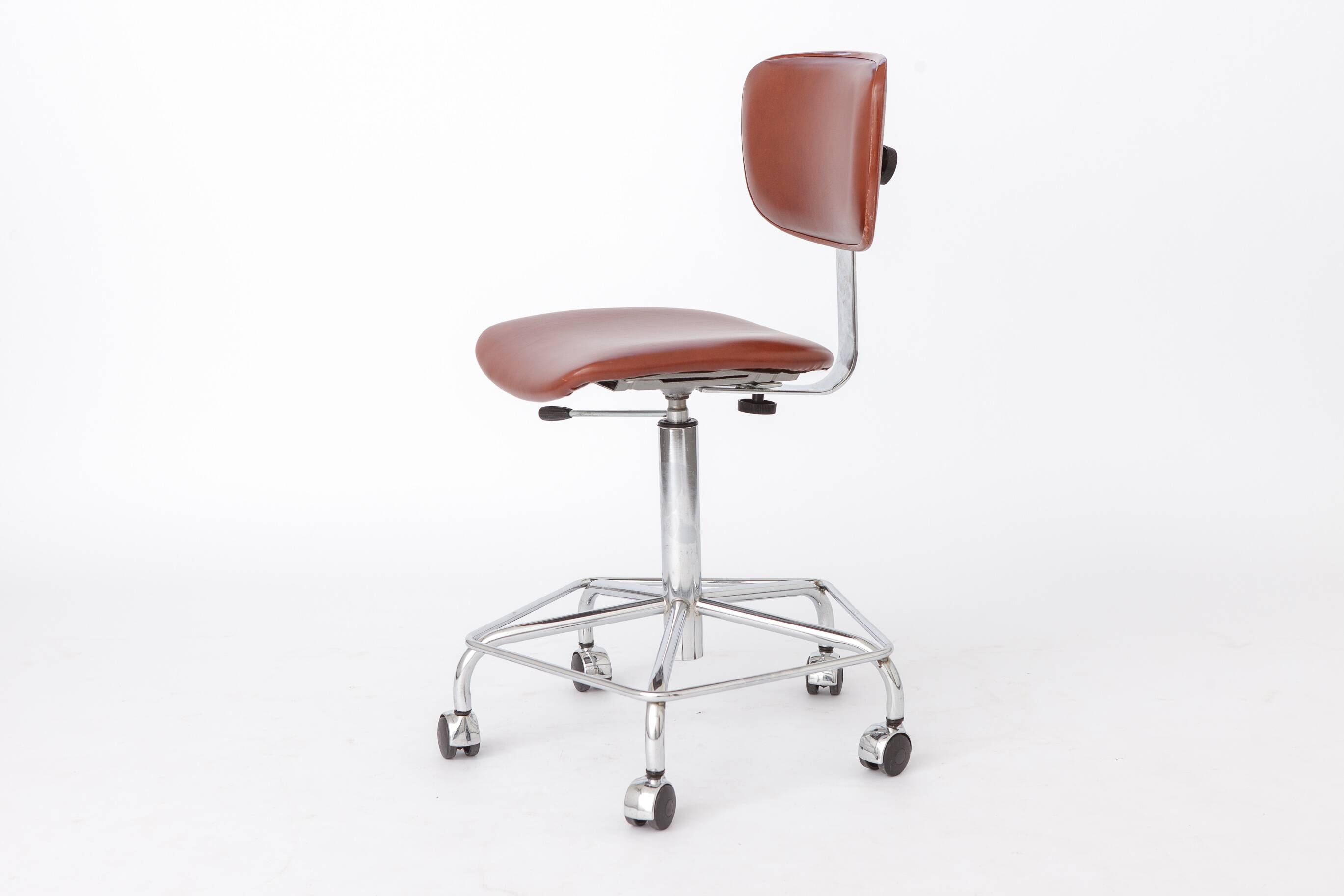 Vintage Swivel Chair by Bremshey & Co. | Office Chair | Germany, 1980s
