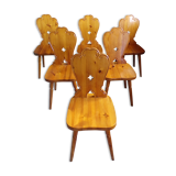 Suite 6 mountain chairs in pine