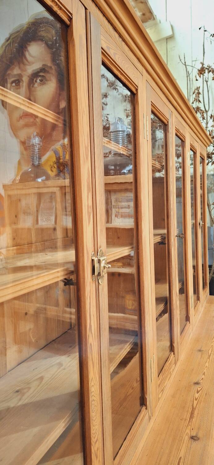 Antique apothecary cabinet