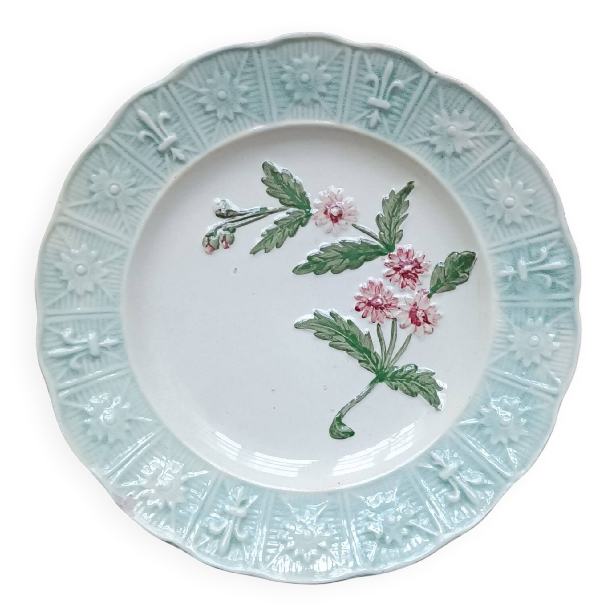 Orchies earthenware plate