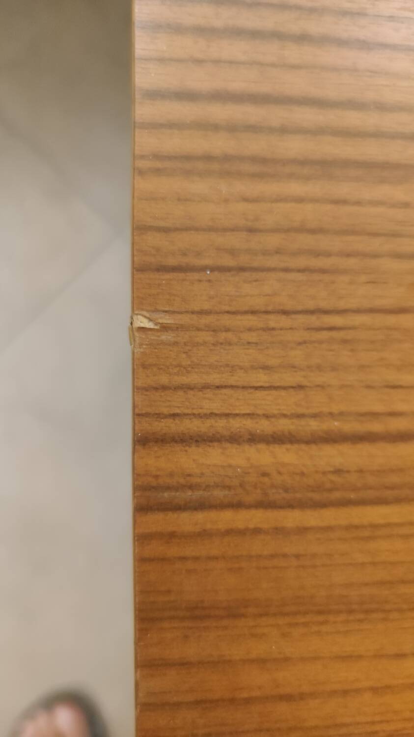 Melamine and ceramic coffee table, 1960