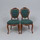 Pair of Neo-Rococo Chairs — Late 19th Century — Classic Salon Elegance