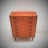 Vintage scandinavian teak ragpicker