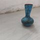 Blue vase signed Alain Maunier
